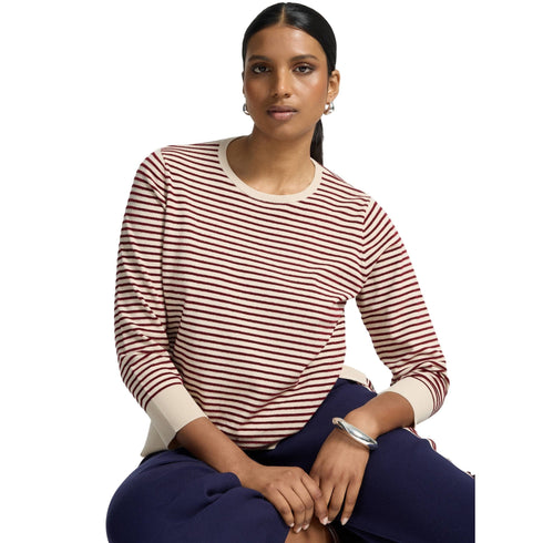 Elena Mirò Maglia Maglia Donna a righe orizzontali M - Francavilla Moda