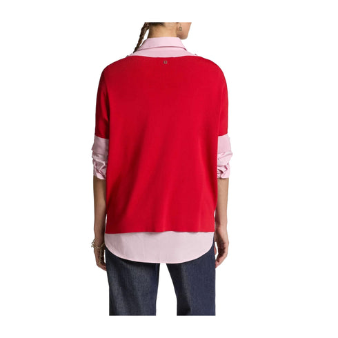 Elena Mirò Maglia Maglia Donna bicolor maniche corte 1 - Francavilla Moda