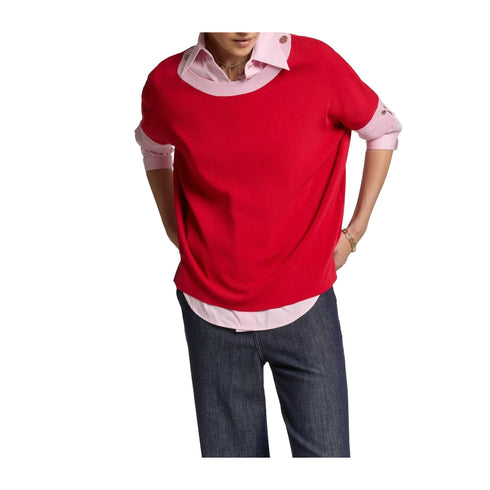 Elena Mirò Maglia Maglia Donna bicolor maniche corte 1 - Francavilla Moda