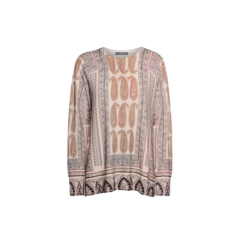 Elena Mirò Maglia Maglia Donna con stampa paisley S A26-ELENA MIROM101Z000866N-0S3-S - Francavilla Moda