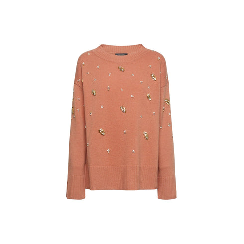 Elena Mirò Maglia Maglia Donna girocollo con strass S - Francavilla Moda