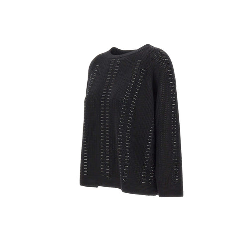 Elena Mirò Maglia Maglia Donna traforata con strass M A26-ELENA MIRO'M086Z000851N-033-M - Francavilla Moda