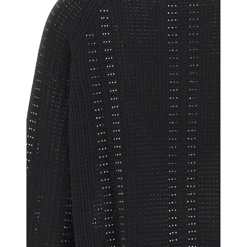 Elena Mirò Maglia Maglia Donna traforata con strass M A26-ELENA MIRO'M086Z000851N-033-M - Francavilla Moda