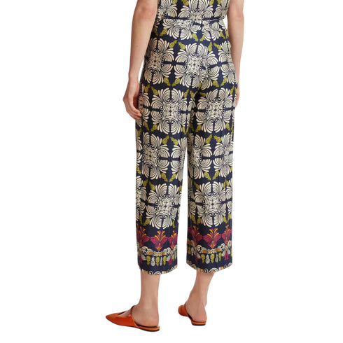 Elena Mirò Pantaloni Pantalone Donna in twill stampato 44 - Francavilla Moda