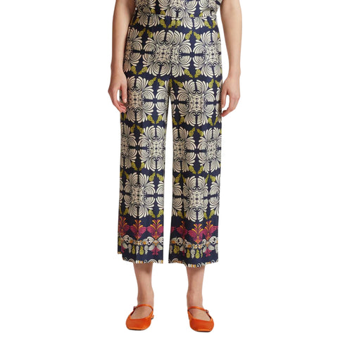 Elena Mirò Pantaloni Pantalone Donna in twill stampato 44 - Francavilla Moda
