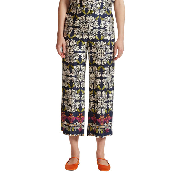 Elena Mirò Pantaloni Pantalone Donna in twill stampato 44 - Francavilla Moda