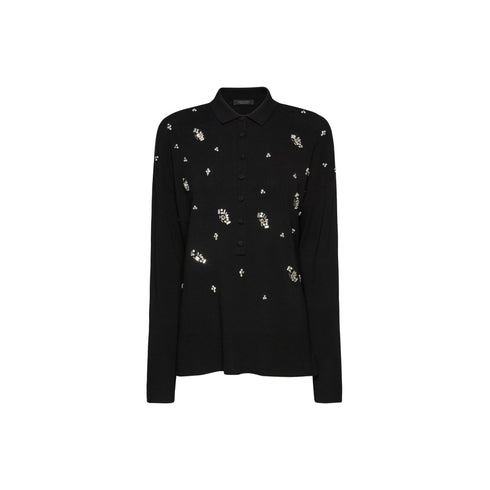 Elena Mirò Polo Polo Donna con strass decorativi M - Francavilla Moda
