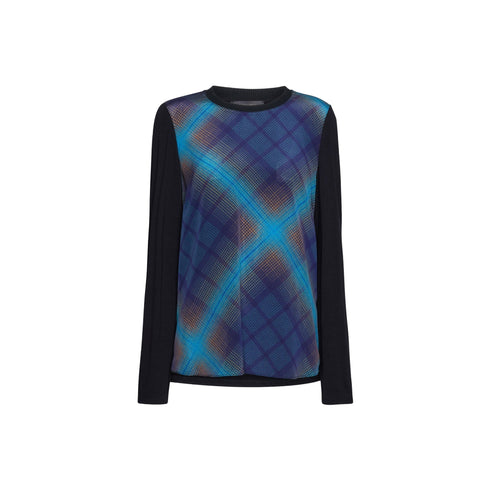 Elena Mirò T-shirt T-shirt Donna bimaterica lunga M A26-ELENA MIROG050Z000701N-034-M - Francavilla Moda