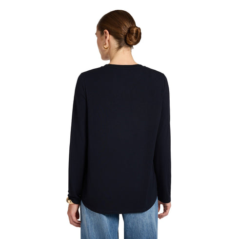 Elena Mirò T-shirt T-shirt Donna bimaterica lunga M A26-ELENA MIROG050Z000701N-034-M - Francavilla Moda