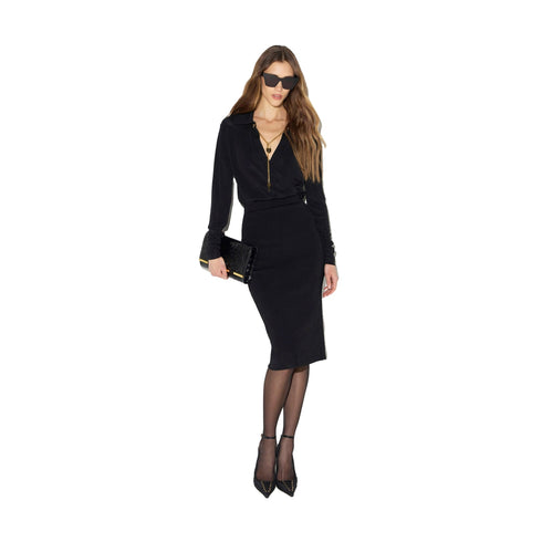 Elisabetta Franchi Abito midi Abito Donna con catena gioiello 40 - Francavilla Moda