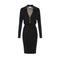 Elisabetta Franchi Abito midi Abito Donna con catena gioiello 40 - Francavilla Moda