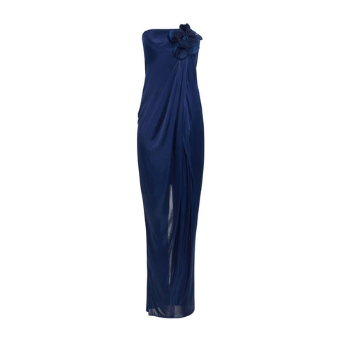 Elisabetta Franchi Abito lungo Abito Donna lungo con fiori 42 - Francavilla Moda