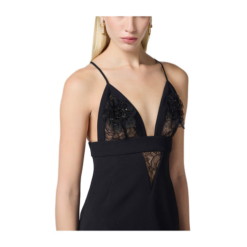 Elisabetta Franchi Abito corto Abito Donna mini con pizzo 42 - Francavilla Moda