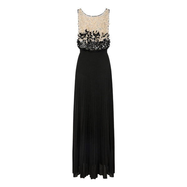 Elisabetta Franchi Abito Abito lungo Donna con petali 3D 42 - Francavilla Moda