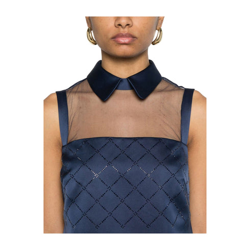 Elisabetta Franchi Abito corto AbitoDonna collo a camicia 42 P25 - ELISABETTA FRANCHIAB79652E2 - DC8 - 42 - Francavilla Moda