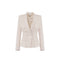 Elisabetta Franchi Giacca blazer Blazer Donna crêpe doppiopetto Burro - Francavilla Moda