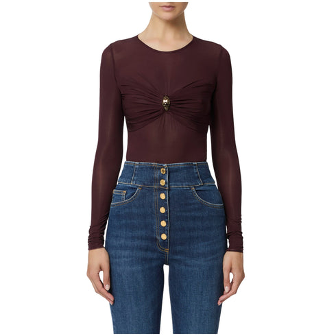 Elisabetta Franchi Body Body Donna dettaglio gioiello 42 - Francavilla Moda