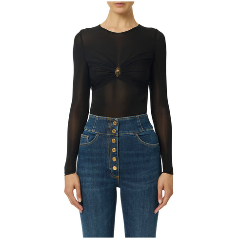 Elisabetta Franchi Body Body Donna dettaglio gioiello 42 - Francavilla Moda