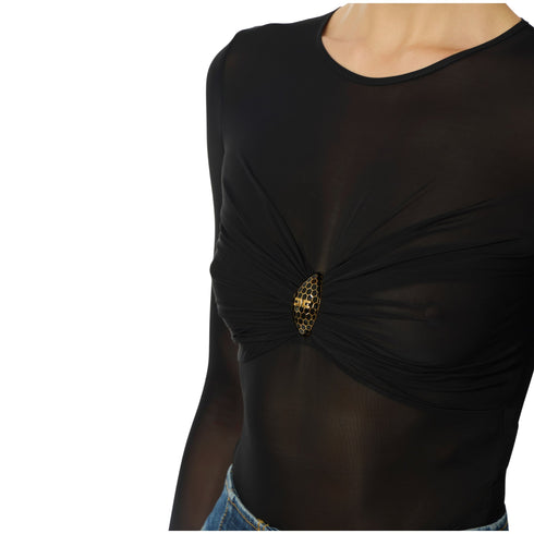 Elisabetta Franchi Body Body Donna dettaglio gioiello 42 - Francavilla Moda