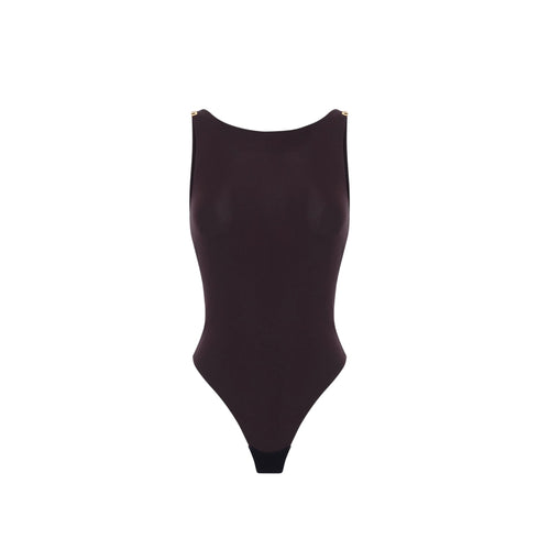 Elisabetta Franchi Body Body Donna senza maniche con applicazioni 40 P26-ELISABETTA FRANCHIBO03462E2-EV9-40 - Francavilla Moda