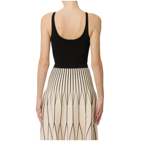 Elisabetta Franchi Body Body Donna senza maniche con applicazioni 40 P26-ELISABETTA FRANCHIBO03462E2-EV9-40 - Francavilla Moda