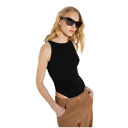 Elisabetta Franchi Body Body Donna slim a barchetta 40 - Francavilla Moda