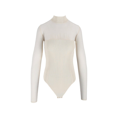 Elisabetta Franchi Body Body Donna tricot in trasparenza 40 - Francavilla Moda
