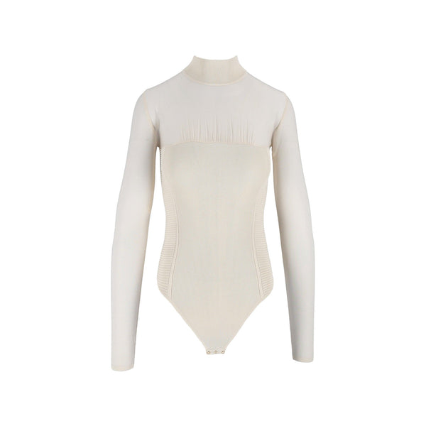 Elisabetta Franchi Body Body Donna tricot in trasparenza 40 - Francavilla Moda
