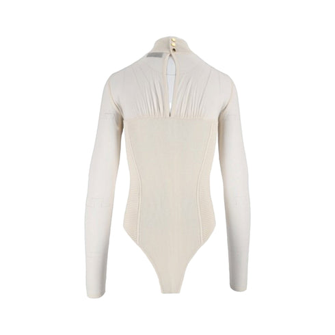 Elisabetta Franchi Body Body Donna tricot in trasparenza 40 - Francavilla Moda