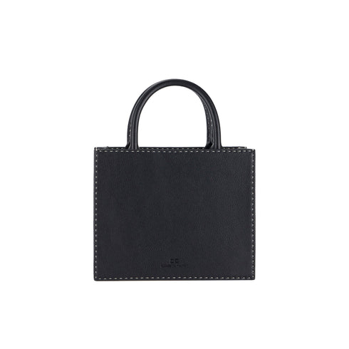 Elisabetta Franchi Borsa a spalla Borsa Donna con impunture Nero - Francavilla Moda