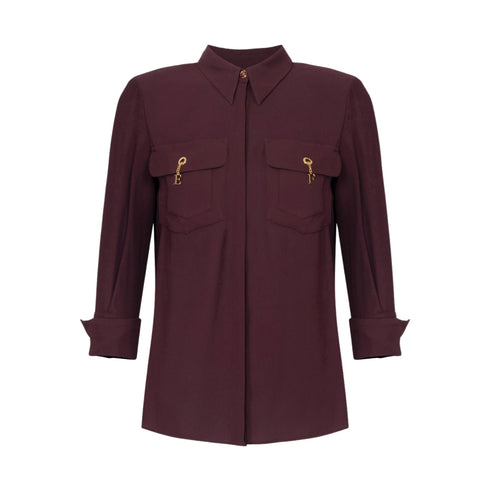 Elisabetta Franchi Camicia casual Camicia Donna 3/4 tasche charm 42 - Francavilla Moda