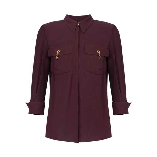 Elisabetta Franchi Camicia casual Camicia Donna 3/4 tasche charm 42 - Francavilla Moda