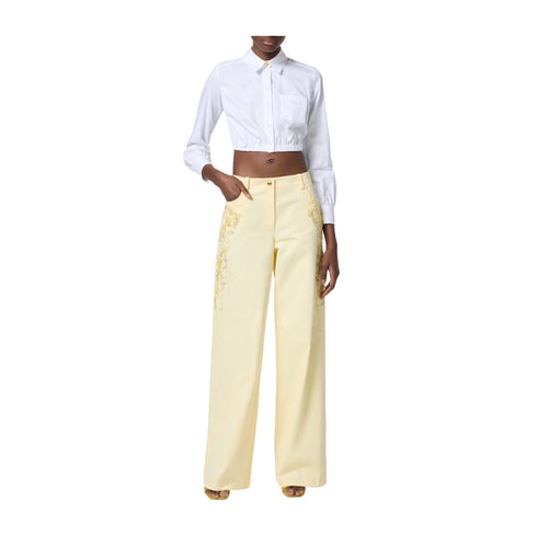 Elisabetta Franchi Camicia corta Camicia Donna con elastico 40 - Francavilla Moda