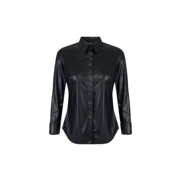 ELISABETTA FRANCHI Camicia casual Camicia Donna in ecopelle a 3/4 40 - Francavilla Moda