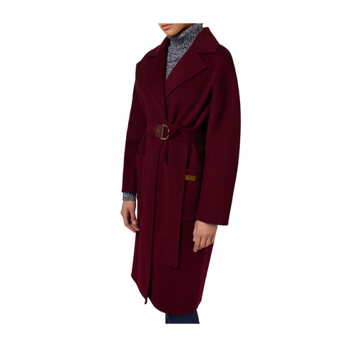 Elisabetta Franchi Cappotto Cappotto Donna modello vestaglia Rouge noir A24 - ELISABETTA FRANCHICP54D46E2 - CG3 - 38 - Francavilla Moda