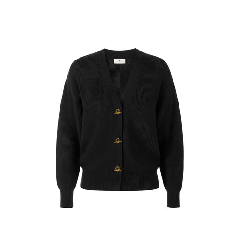 Elisabetta Franchi Cardigan Cardigan Donna con catenella 40 - Francavilla Moda