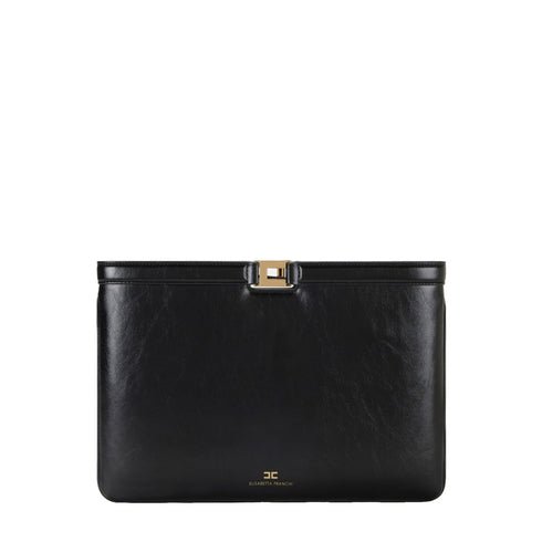 Elisabetta Franchi Clutch Clutch Donna effetto naplak UNI P26-ELISABETTA FRANCHIBS18A61E2-193-UNI - Francavilla Moda