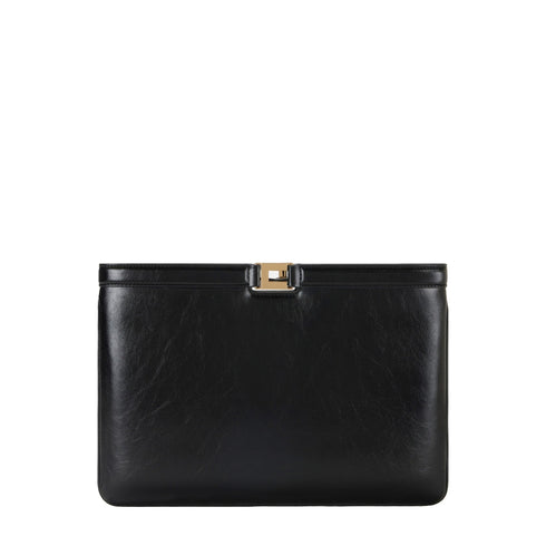 Elisabetta Franchi Clutch Clutch Donna effetto naplak UNI - Francavilla Moda