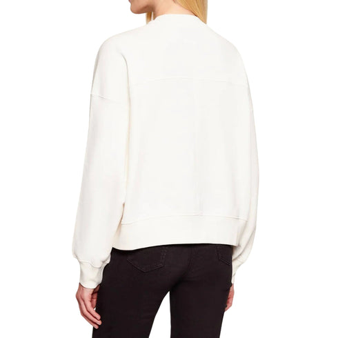 Elisabetta Franchi Felpa giro Felpa girocollo Donna con logo sur ton 40 P26-ELISABETTA FRANCHIMD02D61E2-360-40 - Francavilla Moda