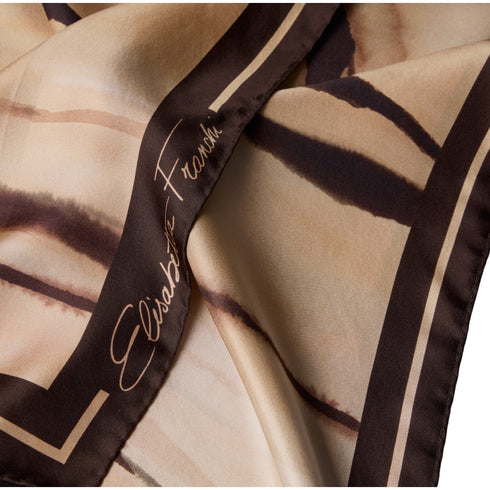 Elisabetta Franchi Foulard Foulard Donna in seta con stampa tigre UNI - Francavilla Moda