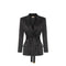 Elisabetta Franchi Giacca blazer Giacca Donna in raso con cinta 40 - Francavilla Moda