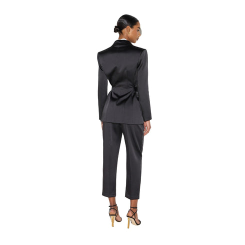 Elisabetta Franchi Giacca blazer Giacca Donna in raso con cinta 40 - Francavilla Moda