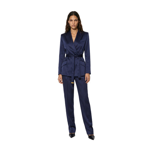 Elisabetta Franchi Giacca blazer Giacca Donna in raso con cinta 40 A26-ELISABETTA FRANCHIGI27966E2-H88-40 - Francavilla Moda