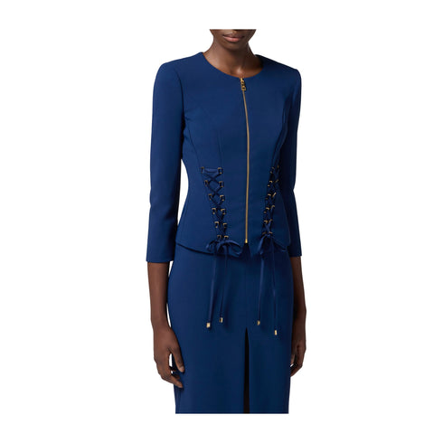 Elisabetta Franchi Giacca blazer Giacca Donna stringata con zip Oltre mare - Francavilla Moda