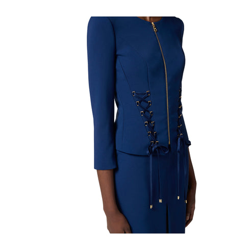 Elisabetta Franchi Giacca blazer Giacca Donna stringata con zip Oltre mare - Francavilla Moda