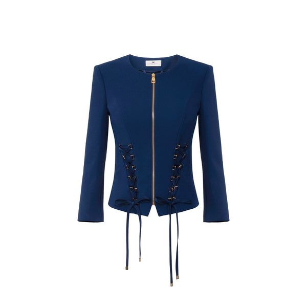 Elisabetta Franchi Giacca blazer Giacca Donna stringata con zip Oltre mare - Francavilla Moda