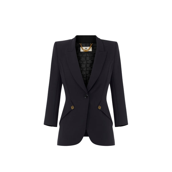 Elisabetta Franchi Giacca blazer Giacca Donna tagli diagonali 42 - Francavilla Moda