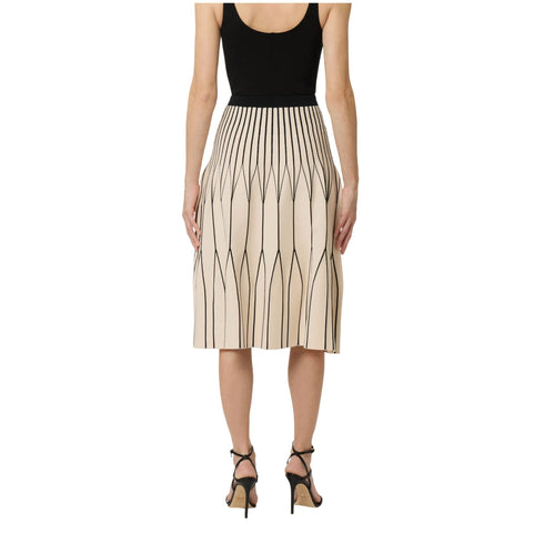 Elisabetta Franchi Gonna Gonna Donna in maglia bicolore 42 - Francavilla Moda