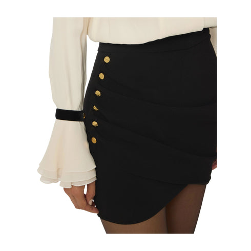 Elisabetta Franchi Gonna corta Gonna Donna mini arricciata 40 - Francavilla Moda