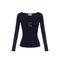 ELISABETTA FRANCHI Maglia Maglia Donna con logo in metallo 40 - Francavilla Moda